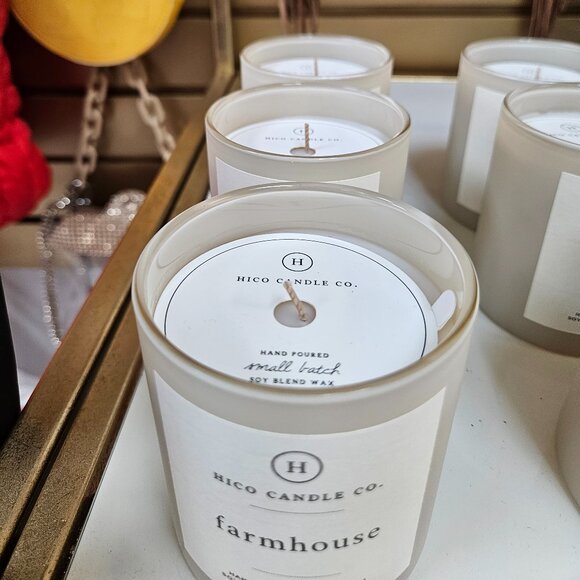 Hico Candle Company scented candles Farmhouse scent - Picture 2 of 2